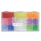 9 Packs: 610 ct. (5,490 total) Multicolor Faceted Plastic Beads by Creatology™, 9mm x 9.5mm